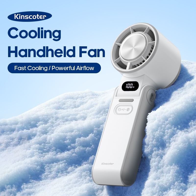 Oscillating Fan Clip - Portable High Speed Cooling Handheld Fan