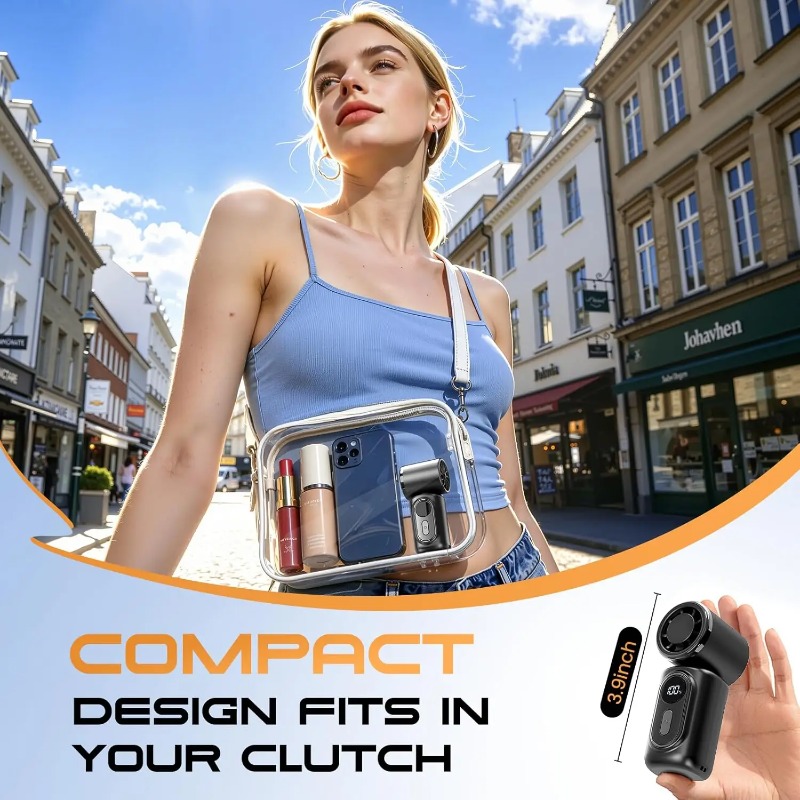 Portable Mini Fan Handheld Sma - đánh giá và giá Oscillating Fan Clip