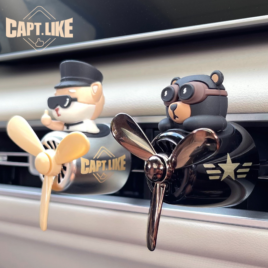 Rotating plane pilot dog car a - đánh giá và giá Oscillating Fan Clip