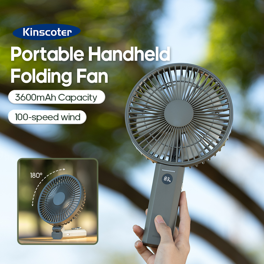 New Portable Folding Handheld  - đánh giá và giá Oscillating Fan Clip
