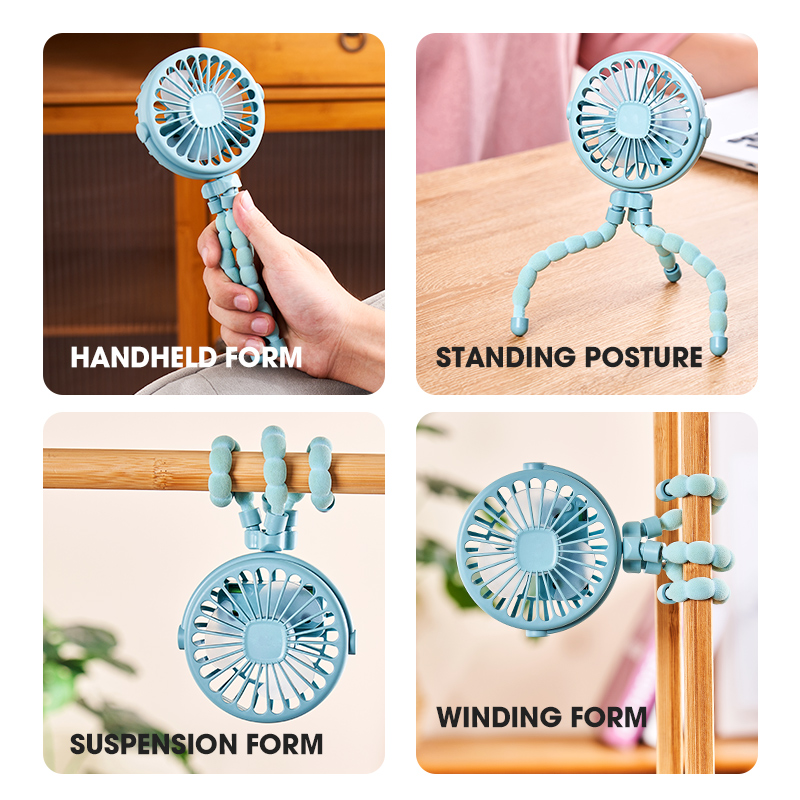 HOMEFISH Portable Baby Strolle - đánh giá và giá Oscillating Fan Clip