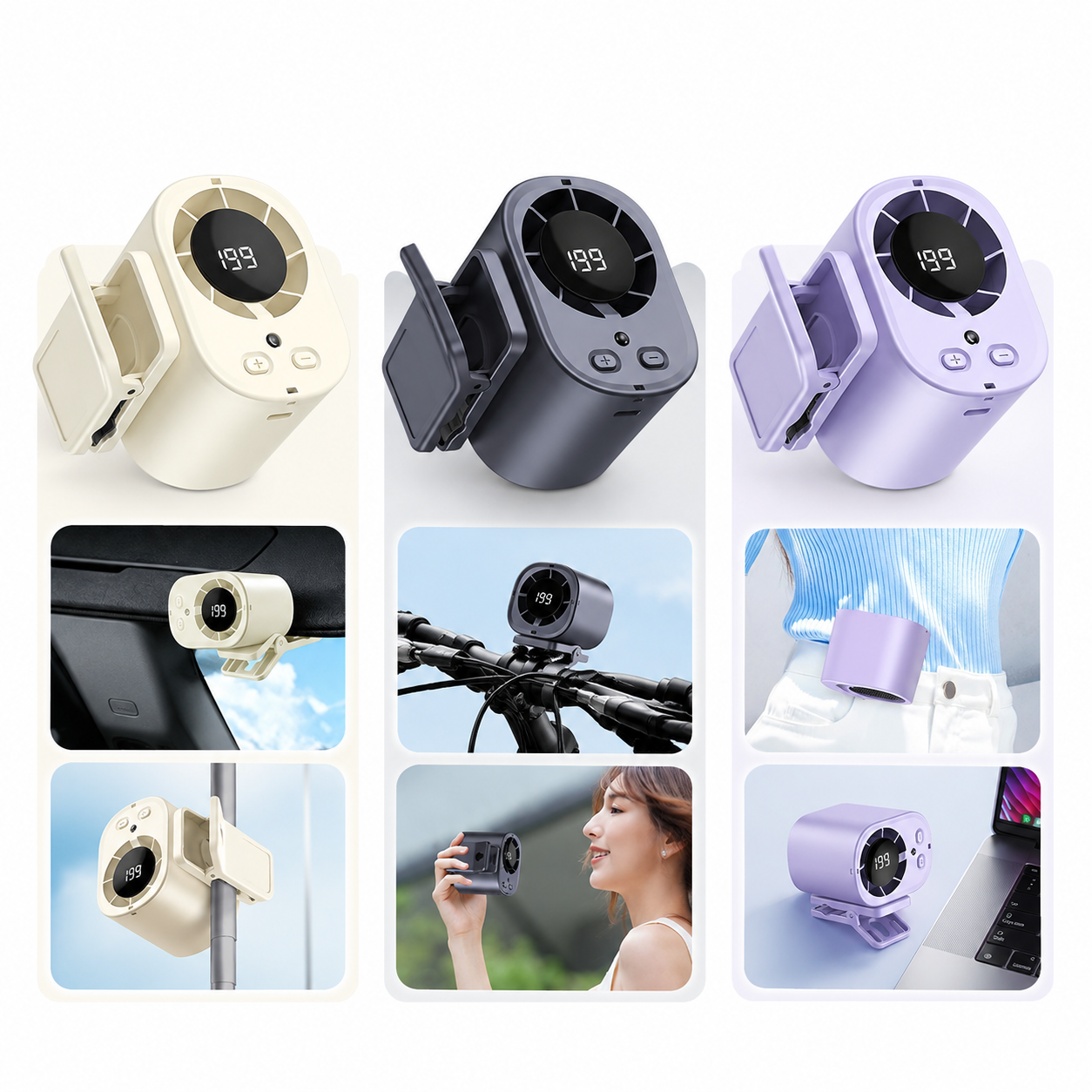 Car Semiconductor Cooling Clip - đánh giá và giá Oscillating Fan Clip