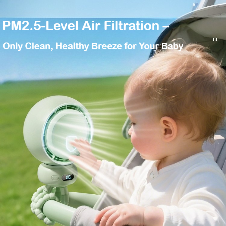 Octopus Stroller Fan - Auto-Os - đánh giá và giá Oscillating Fan Clip