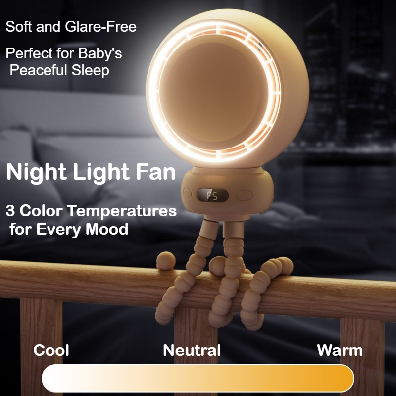 Octopus Stroller Fan - Auto-Os - đánh giá và giá Oscillating Fan Clip